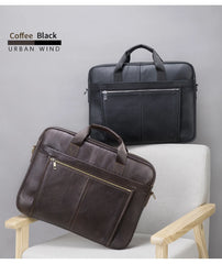 Laptop Bag Men Leather Bags Men's Briefcases Bags