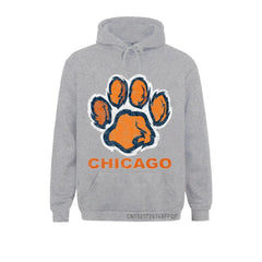 Vintage Foot Paw Bear Chicago Sweatshirts Hoodies