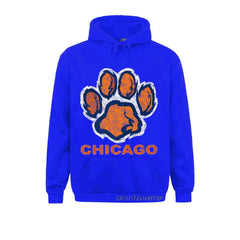 Vintage Foot Paw Bear Chicago Sweatshirts Hoodies