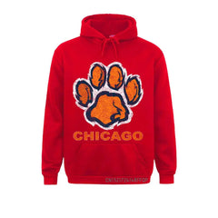Vintage Foot Paw Bear Chicago Sweatshirts Hoodies