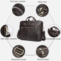 Laptop Bag Men Leather Bags Men's Briefcases Bags