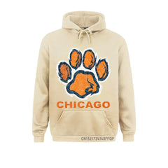 Vintage Foot Paw Bear Chicago Sweatshirts Hoodies