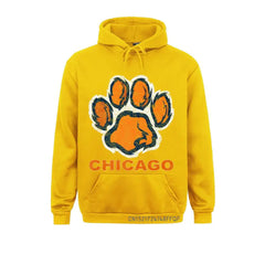 Vintage Foot Paw Bear Chicago Sweatshirts Hoodies