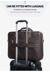 Laptop Bag Men Leather Bags Men's Briefcases Bags