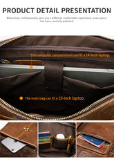 Shoulder Bag Men Handbags Totes for Laptop