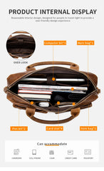 Shoulder Bag Men Handbags Totes for Laptop