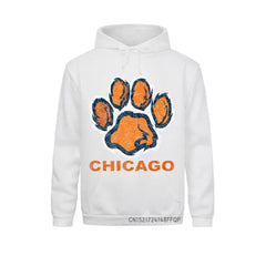 Vintage Foot Paw Bear Chicago Sweatshirts Hoodies