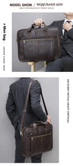Laptop Bag Men Leather Bags Men's Briefcases Bags