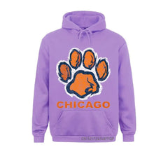 Vintage Foot Paw Bear Chicago Sweatshirts Hoodies