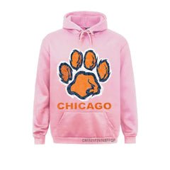 Vintage Foot Paw Bear Chicago Sweatshirts Hoodies