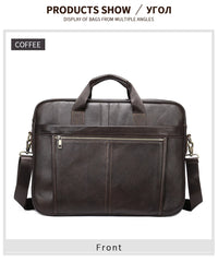 Laptop Bag Men Leather Bags Men's Briefcases Bags