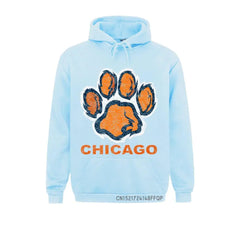 Vintage Foot Paw Bear Chicago Sweatshirts Hoodies