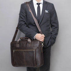 Laptop Bag Men Leather Bags Men's Briefcases Bags