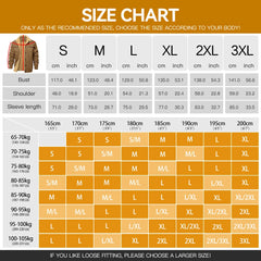 Men's Jackets Winter Warm Waterproof Fleece Coat