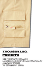 Men's Cargo Shorts Summer Short Pants Fashion Casual Trousers