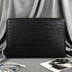 Business Men's bag Real Cowhied Leather Crocodile Bag