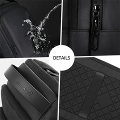 Heroic Knight Backpack Men's Expandable Laptop Backpack