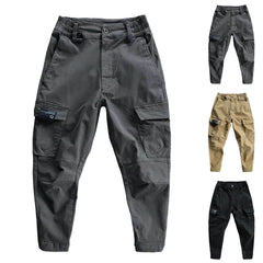 Mens Fashion Casual Loose Hip Hop Nine Point Casual Pants