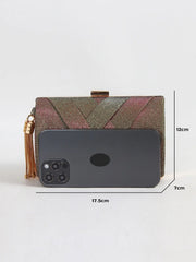 Women Clutch Bag Evening bag Fringed Evening Handbag
