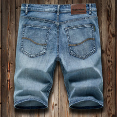 Men's Slim Denim shorts Summer  Fashion Casual Pants