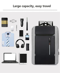 Waterproof Business Backpack Men USB School Backpacks