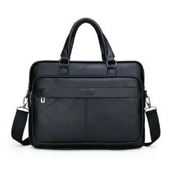 Men Bussiness Bag Large Capacity Pu Leather Luxury