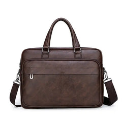 Men Bussiness Bag Large Capacity Pu Leather Luxury