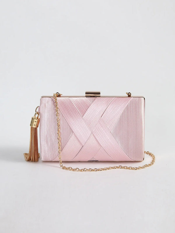 Women Clutch Bag Evening bag Fringed Evening Handbag