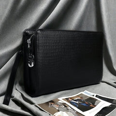 Business Men's bag Real Cowhied Leather Crocodile Bag