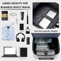 Waterproof Business Backpack Men USB School Backpacks