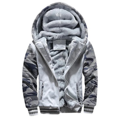 New Men's Hoodies Jacket Winter Thick Warm Sweatshirts