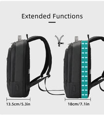 Heroic Knight Backpack Men's Expandable Laptop Backpack