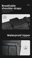Heroic Knight Roll Top Backpack Waterproof Men