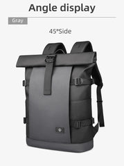 Heroic Knight Roll Top Backpack Waterproof Men