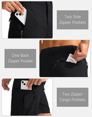 Moisture Wicking Casual Shorts Mens Cargo Shorts