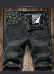 Men's Slim Denim shorts Summer  Fashion Casual Pants