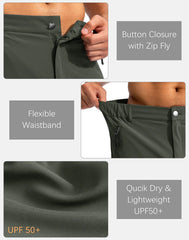 Moisture Wicking Casual Shorts Mens Cargo Shorts