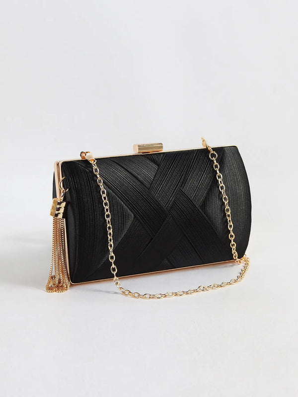 Women Clutch Bag Evening bag Fringed Evening Handbag