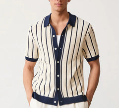 Summer Men's Luxury Knitted Polo Shirts Casual Shirts