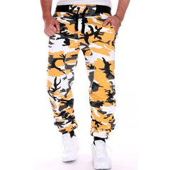 Men Trousers Casual Jogger Camouflage Ankle Casual Pants