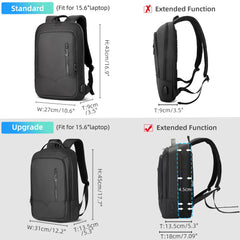 Heroic Knight Backpack Men's Expandable Laptop Backpack