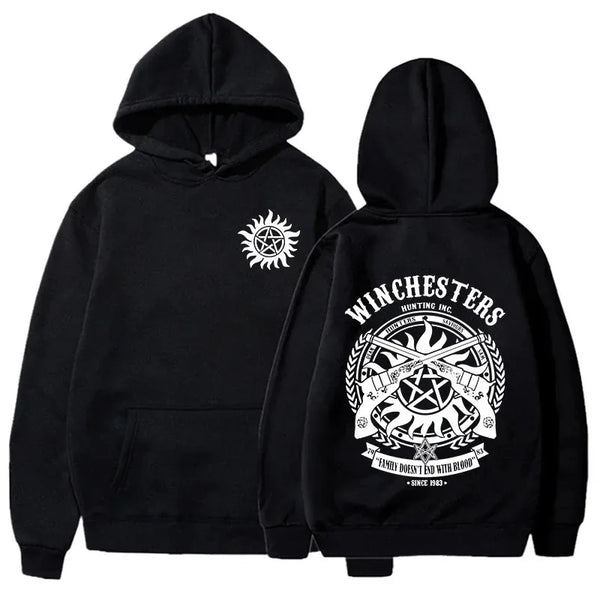 NEW Supernatural Printed Hoodie Fashion Sweatshirt