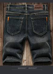 Men's Slim Denim shorts Summer  Fashion Casual Pants