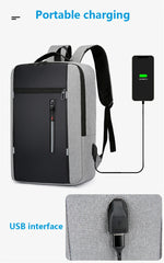 Waterproof Business Backpack Men USB School Backpacks
