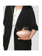 Evening Bag for Women Trendy Acrylic Clutch Purse with Chain