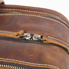 Vintage Men's Vintage Genuine Leather Briefcase Laptop Bag