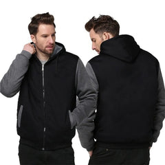 New Men's Hoodies Jacket Winter Thick Warm Sweatshirts