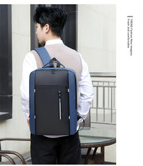 Waterproof Business Backpack Men USB School Backpacks