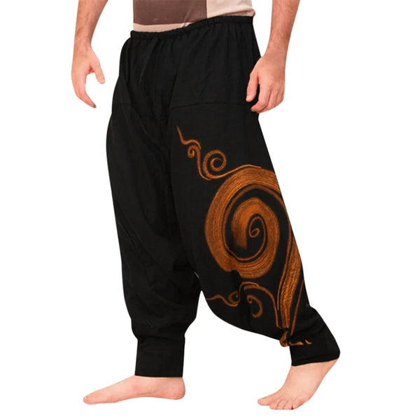 Men'S Loose Sport Yoga Trousers Pants Casual Pants