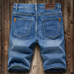 Men's Slim Denim shorts Summer  Fashion Casual Pants